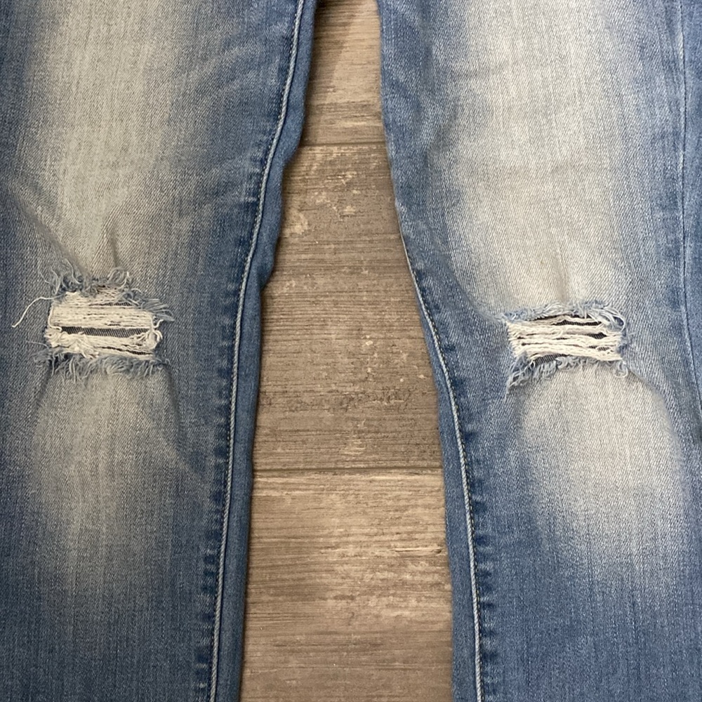 KanCan skinny ripped and frayed skinny jeans size 5/26 - Picture 3 of 5